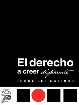 cover image of El derecho a creer diferente